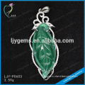 Hot Sale Hand Made Charm 925 Silver Jade Pendant